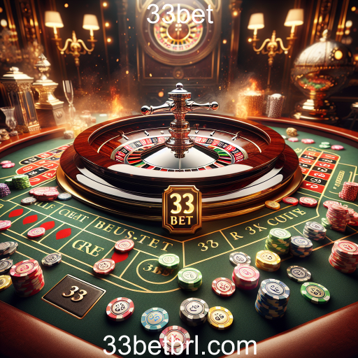 Descubra a Emoção da Roleta no 33bet
